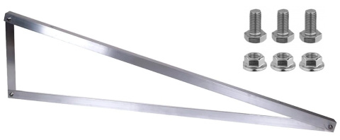 Ekierka / Trójkąt montażowy 20° orientacja pionowa Ekierka / Trójkąt montażowy 20° orientacja pionowa