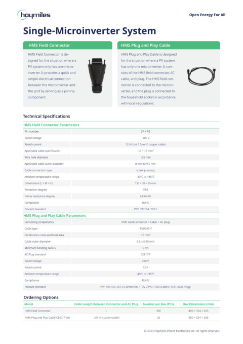 HOYMILES HMS FLEX Trennwerkzeug