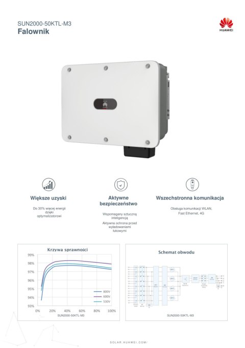 HUAWEI SUN 2000-50KTL-M3 HUAWEI SUN 2000-50KTL-M3