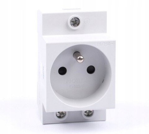 NOARK Gniazdo z uziemieniem na szynę DIN (106194)