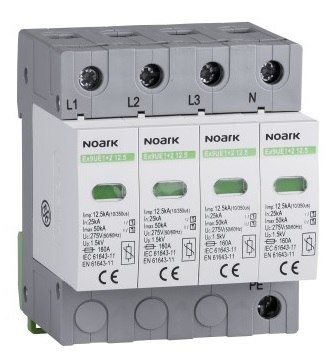 NOARK Ogranicznik przepięć 4P Typ B+C 275V AC (103342) NOARK Ogranicznik przepięć 4P Typ B+C 275V AC (103342)