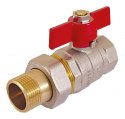 Ball valve with 3/4" screw connection NORMAL