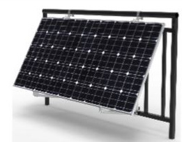 Balcony construction with double adjustment for mounting solar panels 22°-50° (TYPE1) Balcony construction with double adjustment for mounting solar panels 22°-50° (TYPE1)