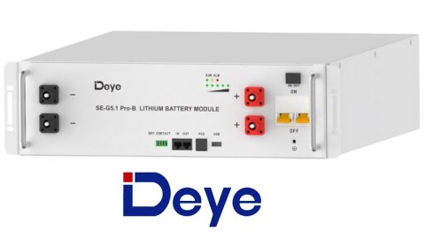 DEYE Batterie SE-G5.1-Pro-B 51.2V 100Ah 5.12kWh (Niederspannung)