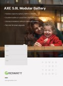 GROWATT Bateria AXE 5.0L dla SPF (off-grid) /SPH (1-fazowy) / WIT8-15K-X-HU (niskonapięciowy)
