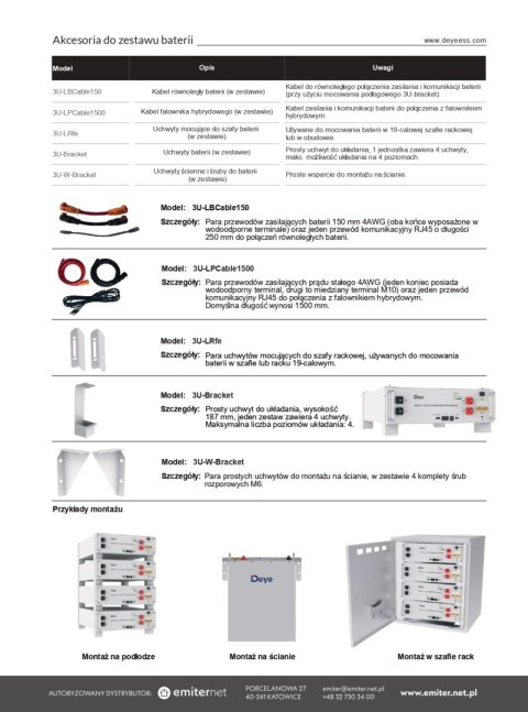 DEYE Batterie SE-G5.1-Pro-B 51.2V 100Ah 5.12kWh (Niederspannung)
