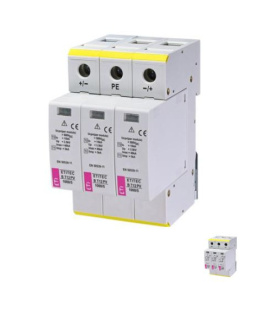 ETITEC EM Ogranicznik przepięć do systemów PV T1 T2 (B i C) 1100/6,25 Y