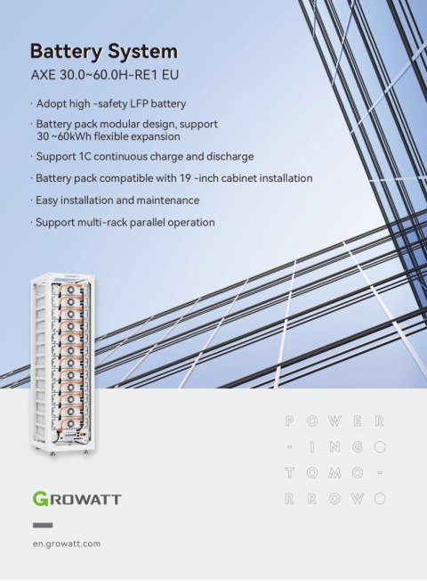 GROWATT Moduł kontroler AXE-1000100-C1 EU dla baterii AXE 5.0H-E1 GROWATT Moduł kontroler AXE-1000100-C1 EU dla baterii AXE 5.0H-E1