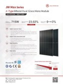 JOLYWOOD JW-HD-132N 710W BIFACIAL (N-type) JOLYWOOD JW-HD-132N 710W BIFACIAL (N-type)