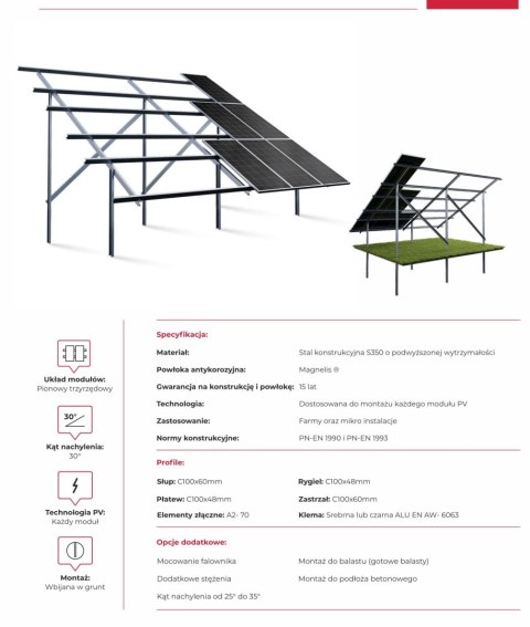 KONSTRUKCJA N3V DWUPODPOROWA GRUNTOWA (19901134) KONSTRUKCJA N3V DWUPODPOROWA GRUNTOWA (19901134)