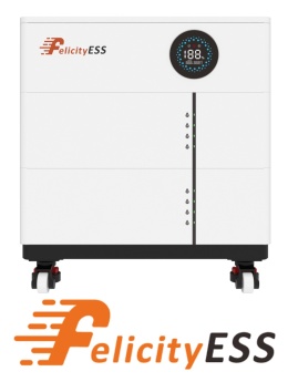 Felicity: Zestaw Bateria LUX-X-48100LG01-3 15.36kWh 100Ah (niskonapięciowy)