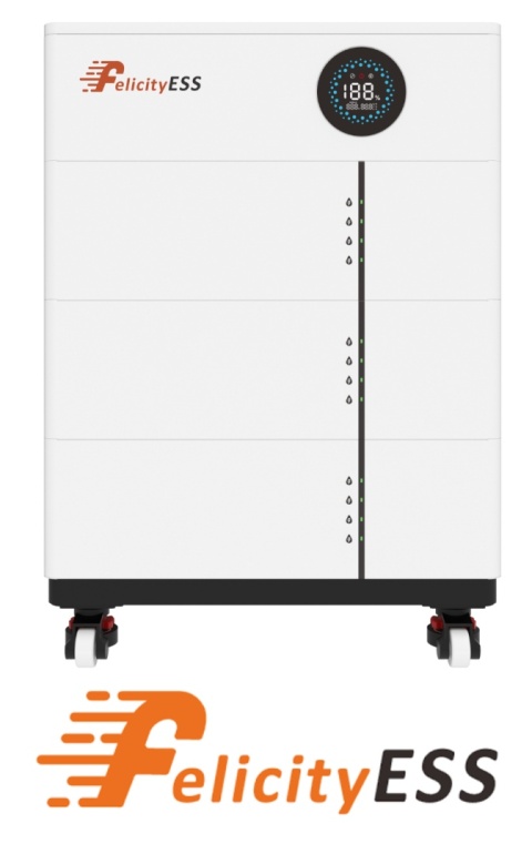 Felicity: Zestaw Bateria LUX-X-48100LG01-4 20.48kWh 100Ah (niskonapięciowy)