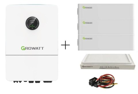 GROWATT Set: WIT-12K-X-HU 3-phasiger Hybrid-Wechselrichter+Batterie 15kWh+Basis+Kabel GROWATT Set: WIT-12K-X-HU 3-phasiger Hybrid-Wechselrichter+Batterie 15kWh+Basis+Kabel