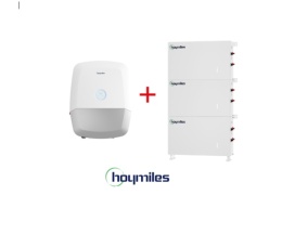 HOYMILES Set: HIT-15L-G3 hybrid inverter + LB-5D-G2 15.36kWhh battery (low voltage)
