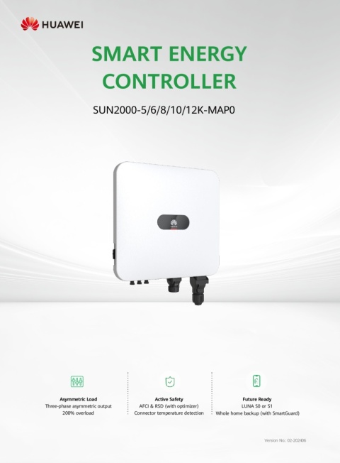 HUAWEI Hybrid-Wechselrichter SUN 2000-6K-MAP0 3-phasig