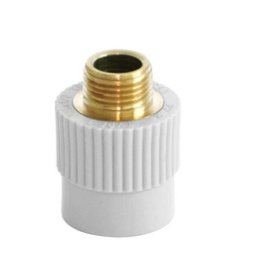 PP-Kupplung mit Messingnippel 25 3/4