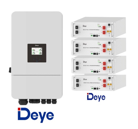 DEYE: Zestaw Inwerter hybrydowy SUN-16K-SG05LP3 + Bateria SE-G5.1-Pro-B 20.48kWh (niskonapięciowy)