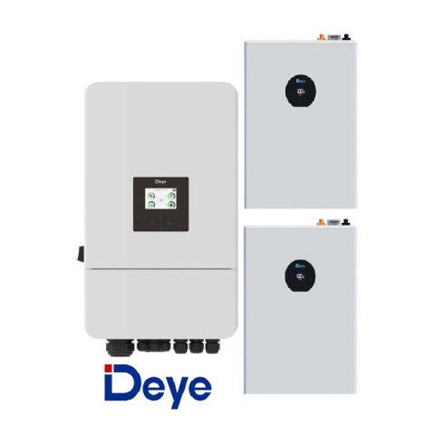 DEYE: Set SUN-6K-SG05LP3 Hybrid Inverter + Battery SE-F5 PRO-C 10,24kWh(low voltage)