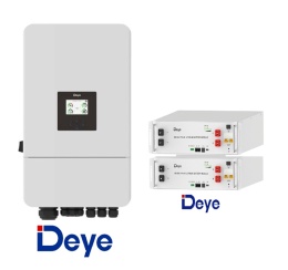 DEYE: Zestaw Inwerter hybrydowy SUN-6K-SG05LP3 + Bateria SE-G5.1-Pro-B 10.24kWh (niskonapięciowy)