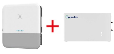 HOYMILES Zestaw: Inwerter Hybrydowy HIS-5L-G3 + Bateria LB-5D-G2 5.12kWh (niskonapięciowy)