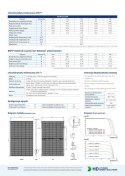 HYUNDAI HiT-H455CE-BF (ZB) Moduł bifacjalny, w technologii Premium N-Type HJT (Heterojunction) (czarna rama)