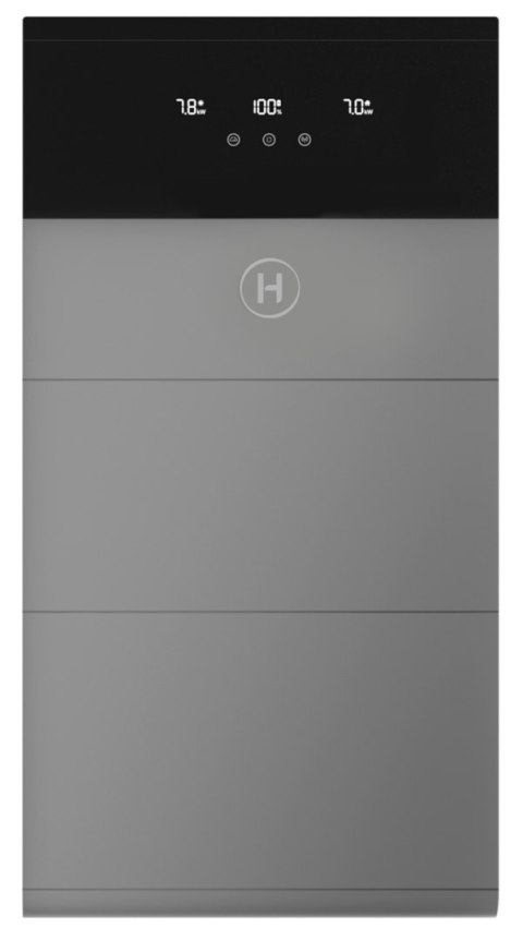 Hoymiles HiOne All In One: Inwerter hybrydowy HiOne-12T-G3 + bateria HiOne-8B-G3 16kWh + pokrywa + podstawa (wysokonapięciowy)