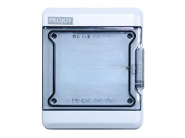 PROJOY Rozdzielnica plastikowa N/T hermetyczna 1x6M PEAT-6P IP65 4T 1000V