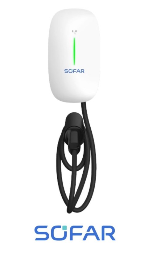 SOFAR Ładowarka do samochodu EV11k-AC-02 ( WiFi, RFID, PRZEWÓD 7m)