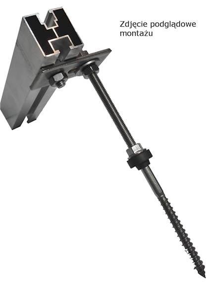 Profil aluminiowy 40*40 śruba sześciokątna L:7200mm