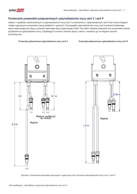 SolarEdge Optymalizator S440-1G M4M RM SolarEdge Optymalizator S440-1G M4M RM