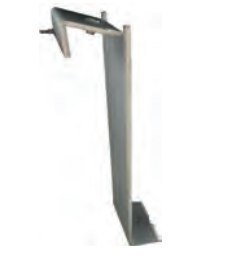 Uchwyt wysoki na dach membranę konstrukcja balastowa bezinwazyjne Uchwyt wysoki na dach membranę konstrukcja balastowa bezinwazyjne