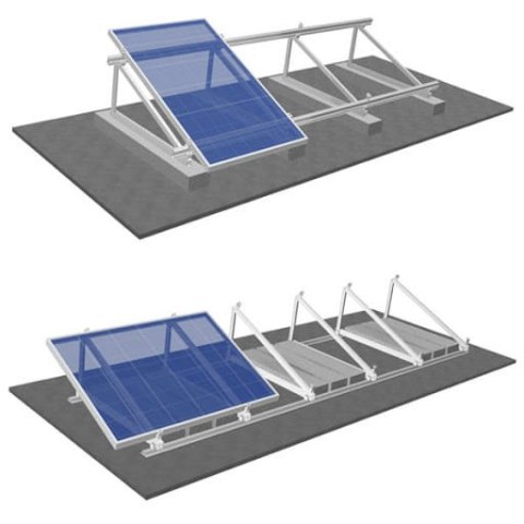 Ekierka / Trójkąt montażowy 15° orientacja pionowa Ekierka / Trójkąt montażowy 15° orientacja pionowa