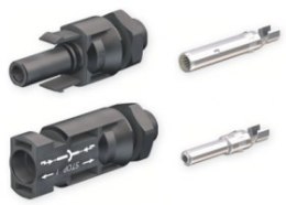 MULTI-CONTACT Konektor MC4 wtyk + gniazdo 4-6MM2 do zabudowy w rozdzielni
