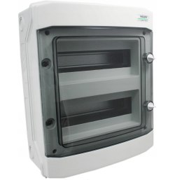 NOARK Rozdzielnica plastikowa N/T hermetyczna 2x12M PHS IP65 24T 1000V (101495)