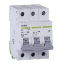 NOARK 3P overcurrent circuit breaker Type C 20A 6kA AC (100144) NOARK 3P overcurrent circuit breaker Type C 20A 6kA AC (100144)