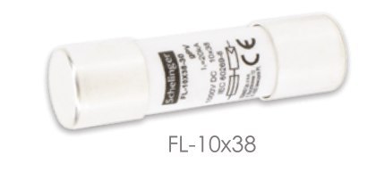 SCHELINGER Wkładka topikowa cylindryczna FL10x38 10A 1000V DC SCHELINGER Wkładka topikowa cylindryczna FL10x38 10A 1000V DC