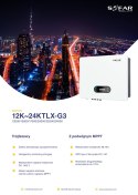SOFAR 15KTL-X-G3 Trzy fazowy 2xMPPT SOFAR 15KTL-X-G3 Trzy fazowy 2xMPPT