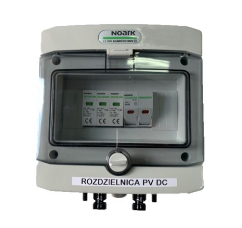 Skrzynka przył. hermetyczna z ogranicznikiem przepięć DC 1000V typ 2, 1*łańcuch PV, 1*MPPT Skrzynka przył. hermetyczna z ogranicznikiem przepięć DC 1000V typ 2, 1*łańcuch PV, 1*MPPT